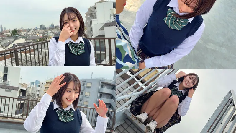 梓まりの｜女子校生×制服動画キャプチャ-1